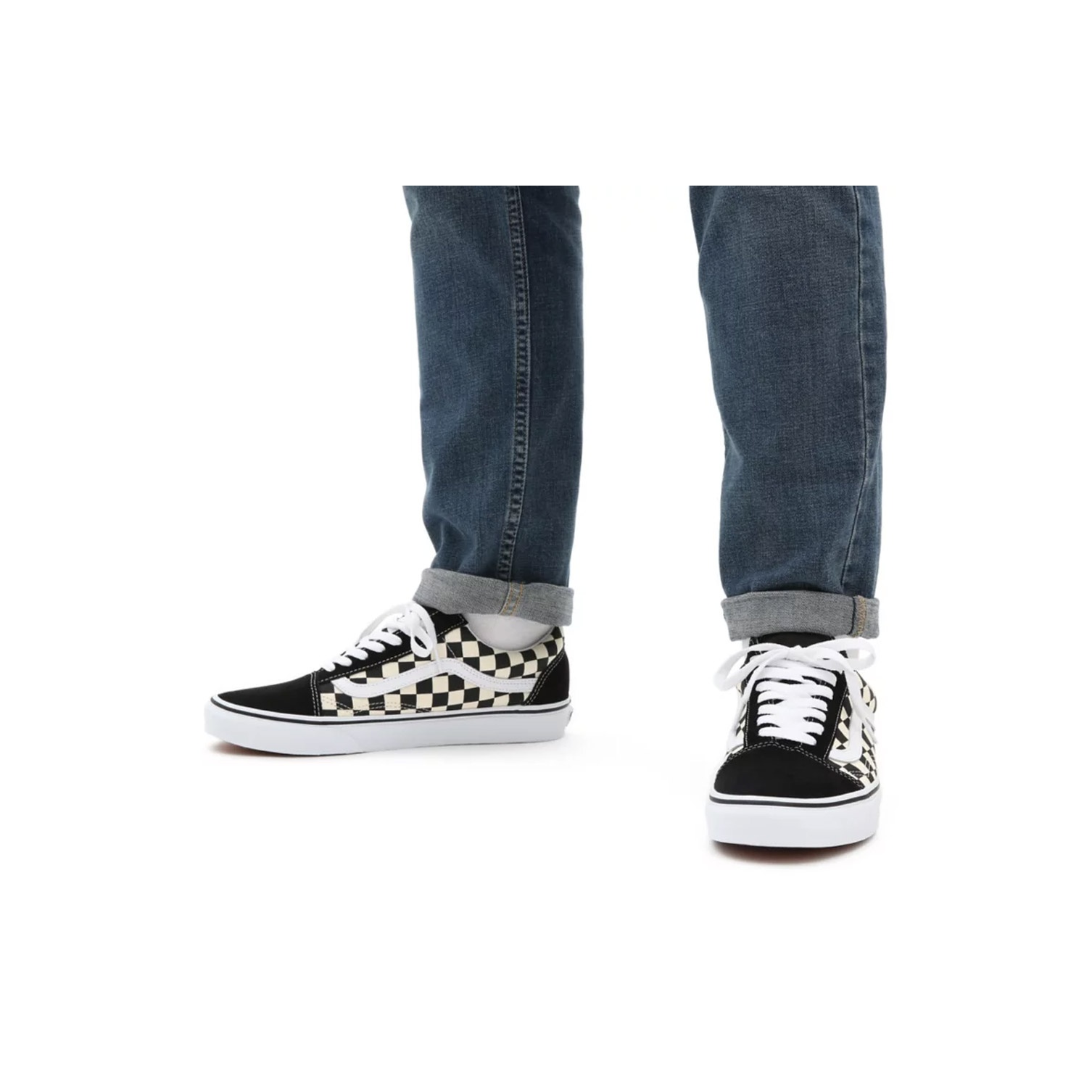 Vans Shoes Old Skool - Zapatillas de Skateboard Ligeras de Caña