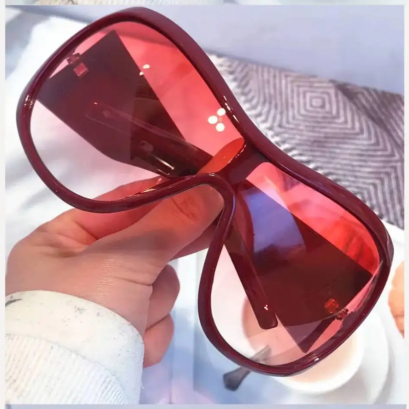 Sunglasses Oversized Square - Gafas de sol Y2K de gran