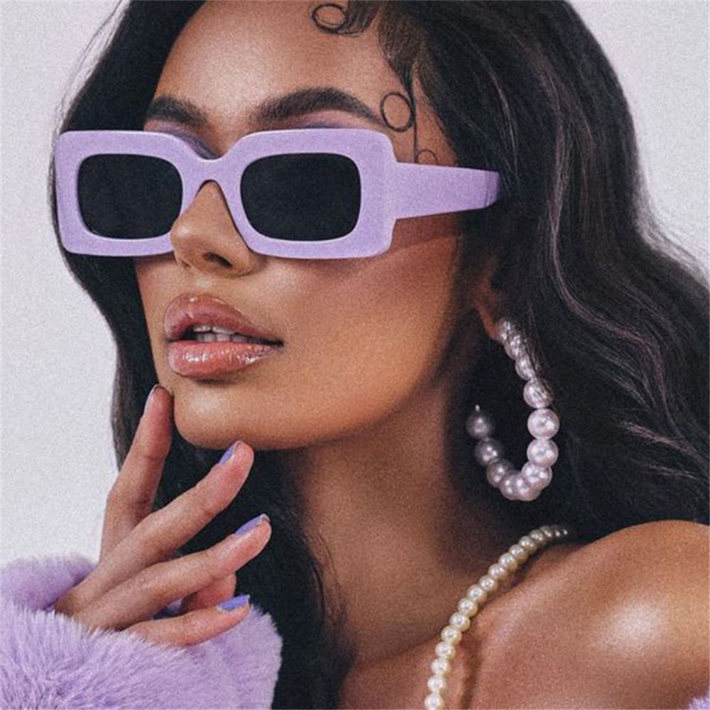 Sunglasses Oversized Square - Gafas de sol rectangulares con montura