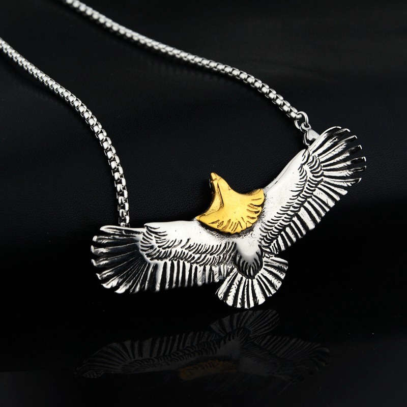 Women'S Eagles Accessories - Colgante de águila de moda, collar