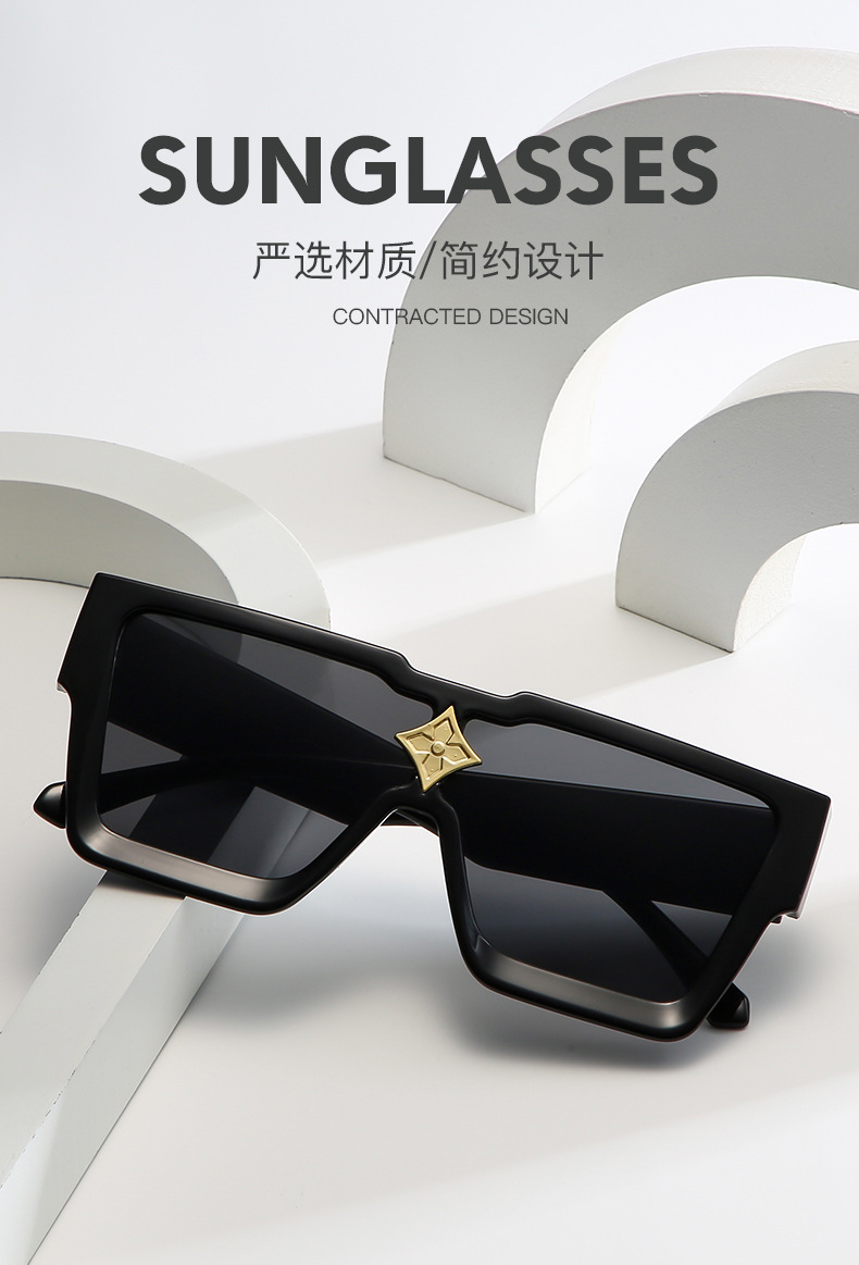 Sunglasses Oversized Square - Gafas de Sol de Moda para