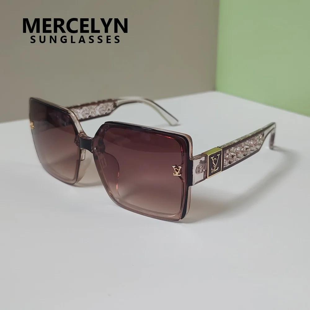 Sunglasses Oversized Square - Gafas de sol de marca elegantes