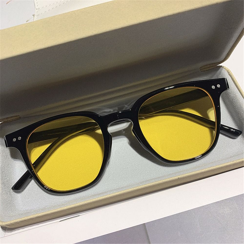 Gafas de Sol Negras UV400 para - Sunglasses Oversized Square reseña y precio