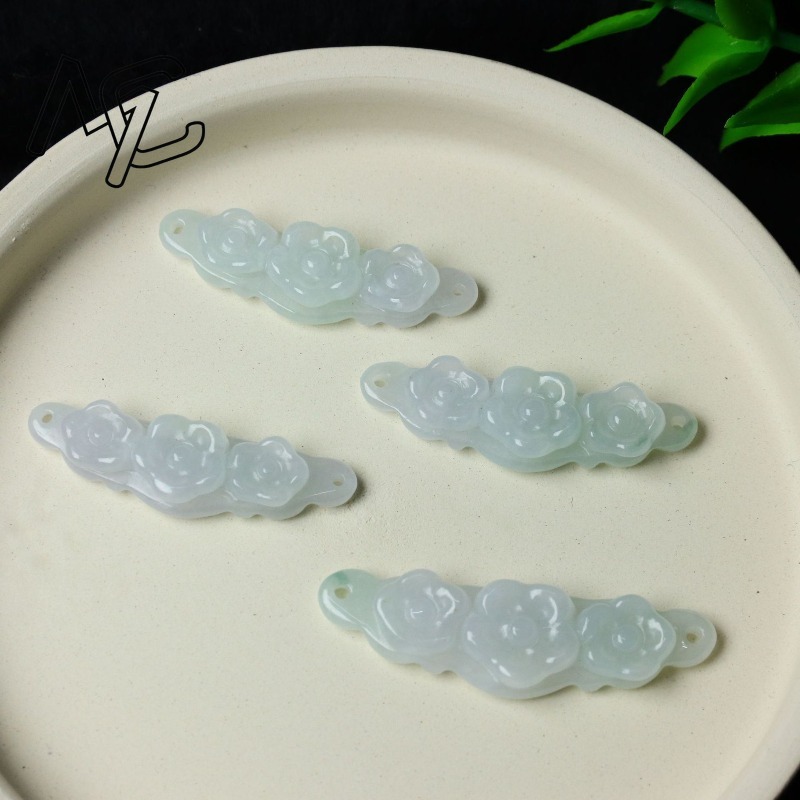 1 ud. Flor de Jadeíta Natural, - Women Accessories Gift reseña y precio