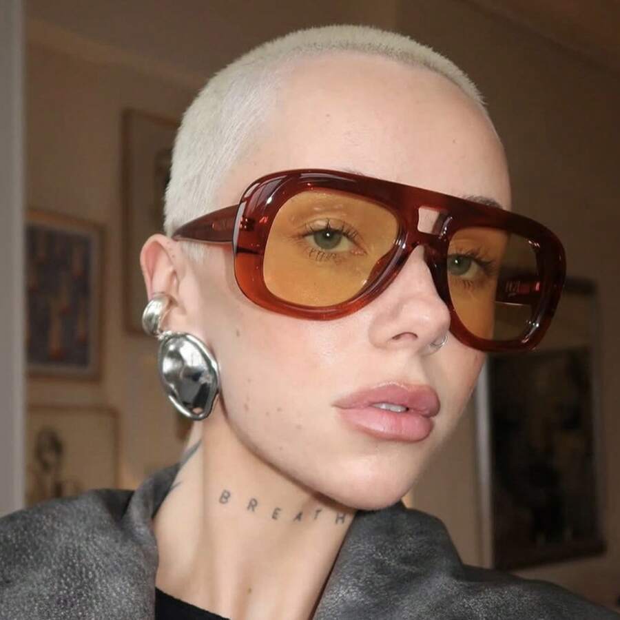 Gafas de sol cuadradas extragr - Sunglasses Oversized Square reseña y precio