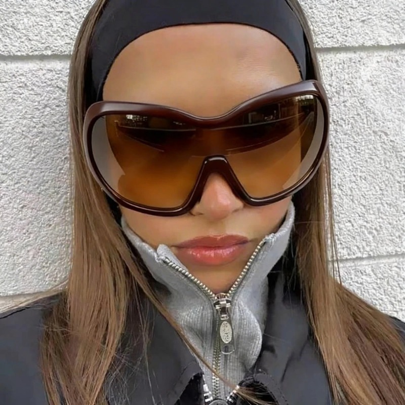 Gafas de sol Y2K de gran tamañ - Sunglasses Oversized Square reseña y precio