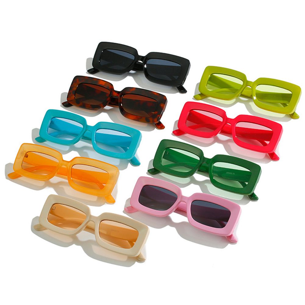 Gafas de sol rectangulares con - Sunglasses Oversized Square reseña y precio