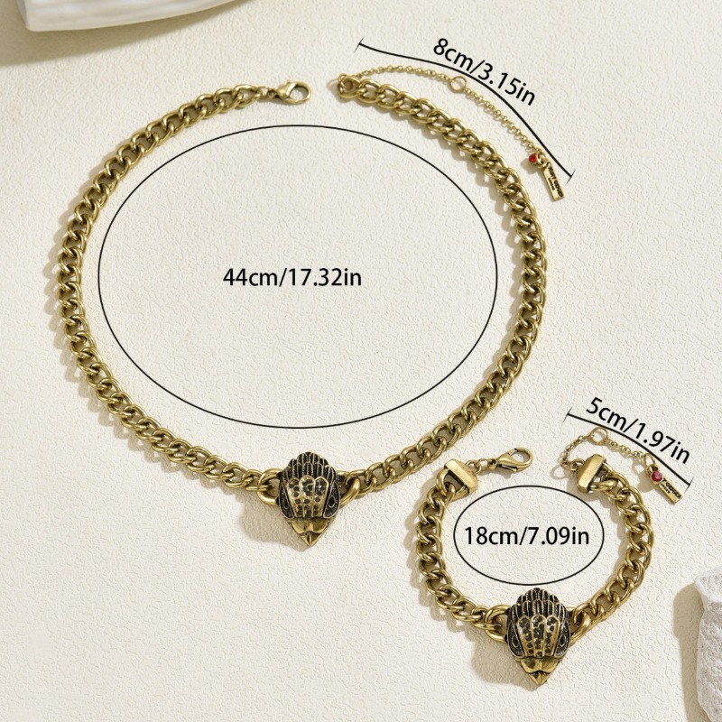 Conjunto de Joyería Vintage Eu - Women'S Eagles Accessories reseña y precio