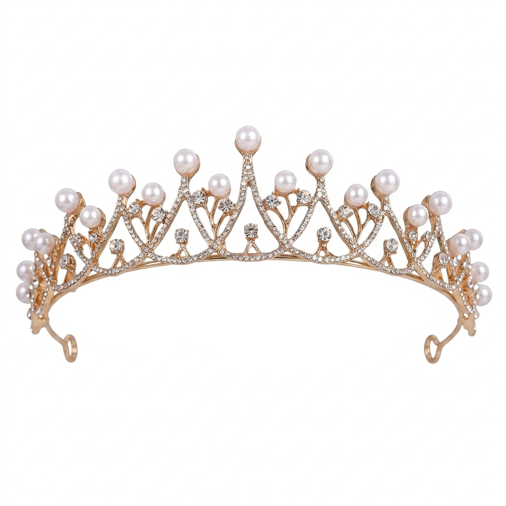 Corona nupcial de perlas, diad - Women'S Vintage Accessories reseña y precio
